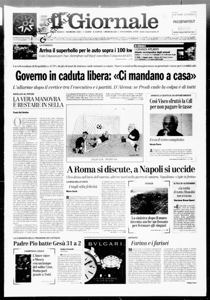 Il giornale : quotidiano del mattino